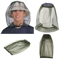 outdoors anti bee head cover fishing cap insect proof mosquito proof cap sunscreen veil anti bee cap breathable sunshade mask