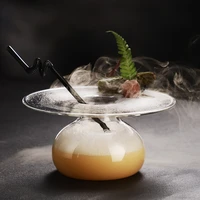 creative ufo cocktail glasses restaurant hotel molecule gourmet container glassware japanese cuisine sashimi flying saucer plate
