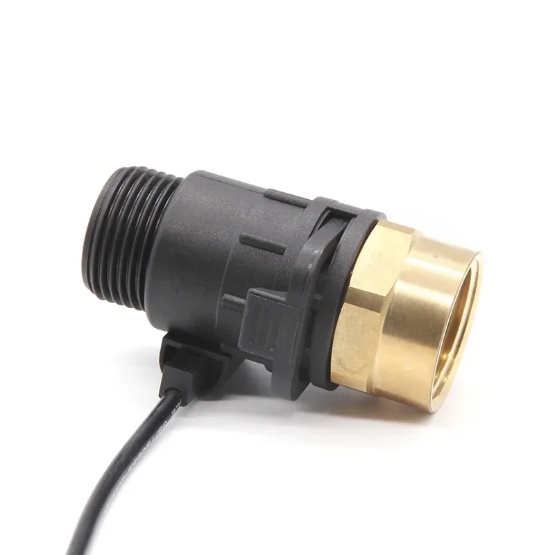 

1 дюймовый датчик расхода воды, съемный очищающий расходомер G1 Hall, расходомер воды для растений с большим диаметром трубы, для садового орошения DN25