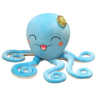 new 80100cm lovely octopus plush toys cartoon squid pillow toys stuffed soft animal sleep cushion for baby kids birthday gifts