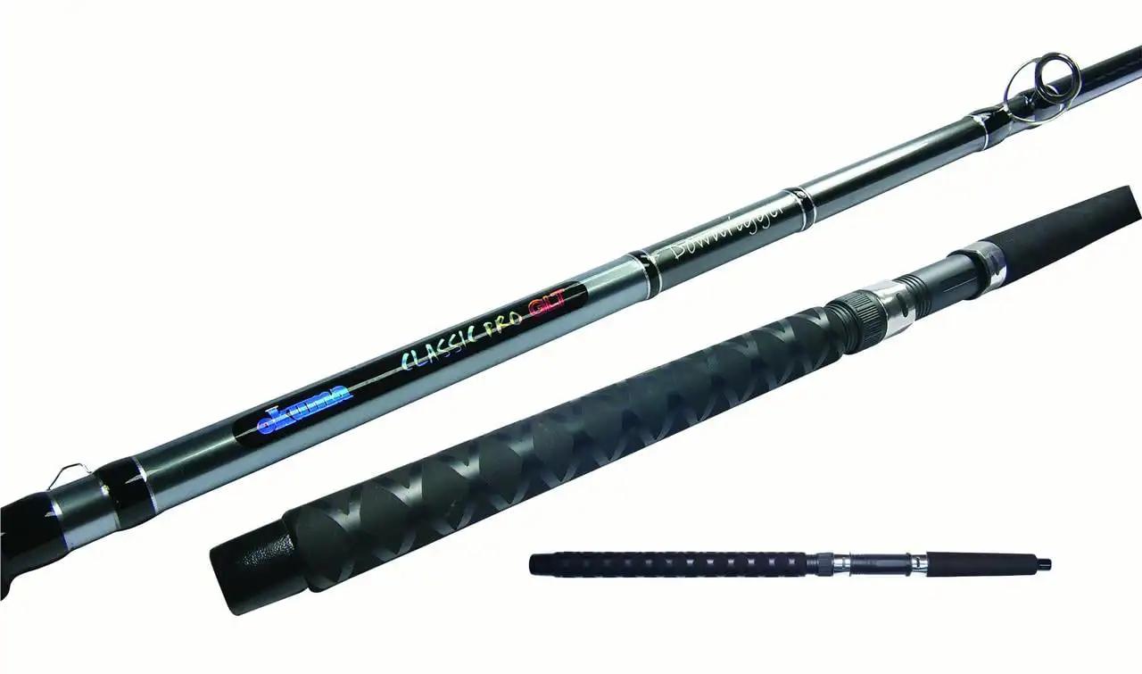 

Pro GLT CP-DR-762ML Medium Light Downrigger Trolling Fishing Rod, 2 Piece