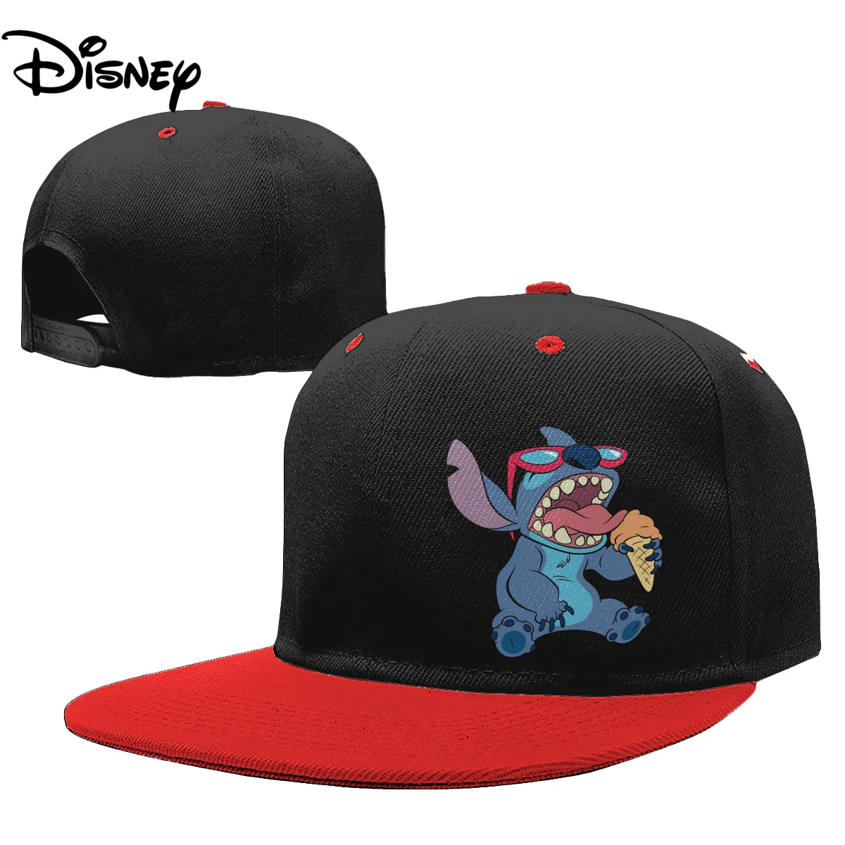 

Disney Children Hip-hop Cap Breathable Sun Hat Boy Girls Cartoon Stitch Baseball Cap Summer Outdoor Sport Adjustable Visors Hat
