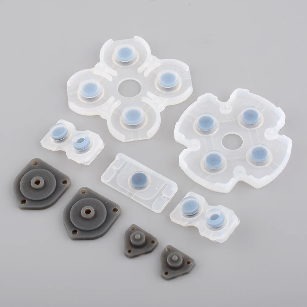 

Rubber Conductive Button Pad Kit Replacement Parts Controller Rubber Conductive Key Pad Button Pad For PS4 GamePad