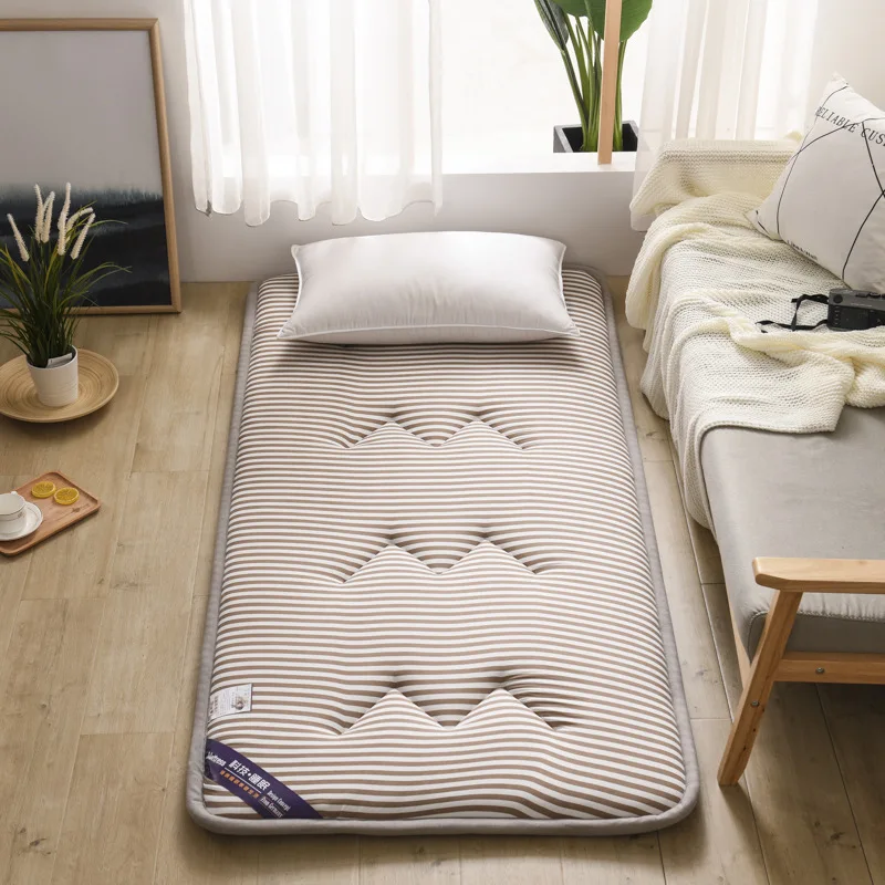 Bed Floor Mattress  Mat Student Dormitory Single Double Tatami Mattress Bed King Size Soft Comfortable Mattress Sleeping Pad Mat