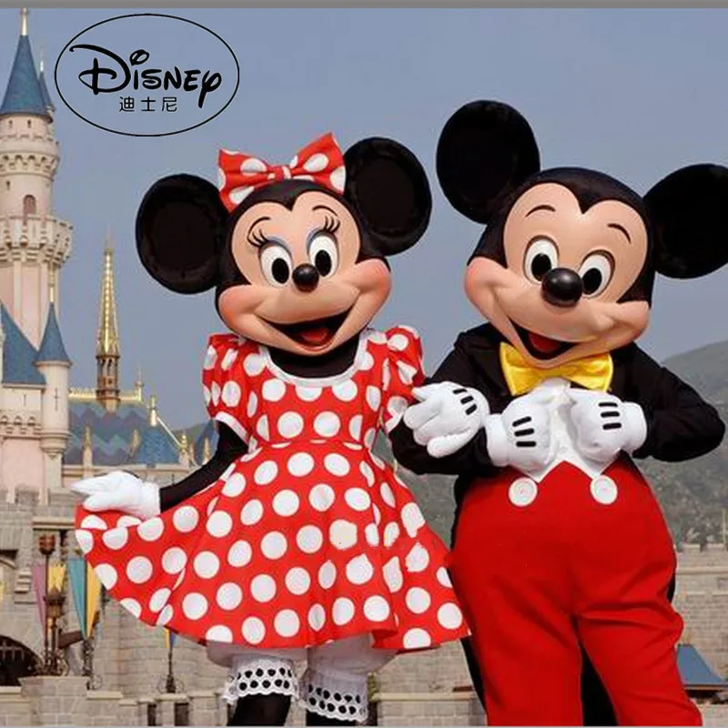 

Disney Mickey Mouse Cosplay Anime Figure Characters Adult Mascot Costumes Advertising Event Party Stage Prop Peripheral Products