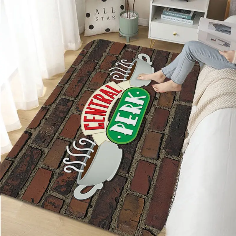 

Friends I will be there for you Hallway Carpet Kids Room Bedroom Decoration Balcony Anti-Slip Doormat Living Room Alfombra