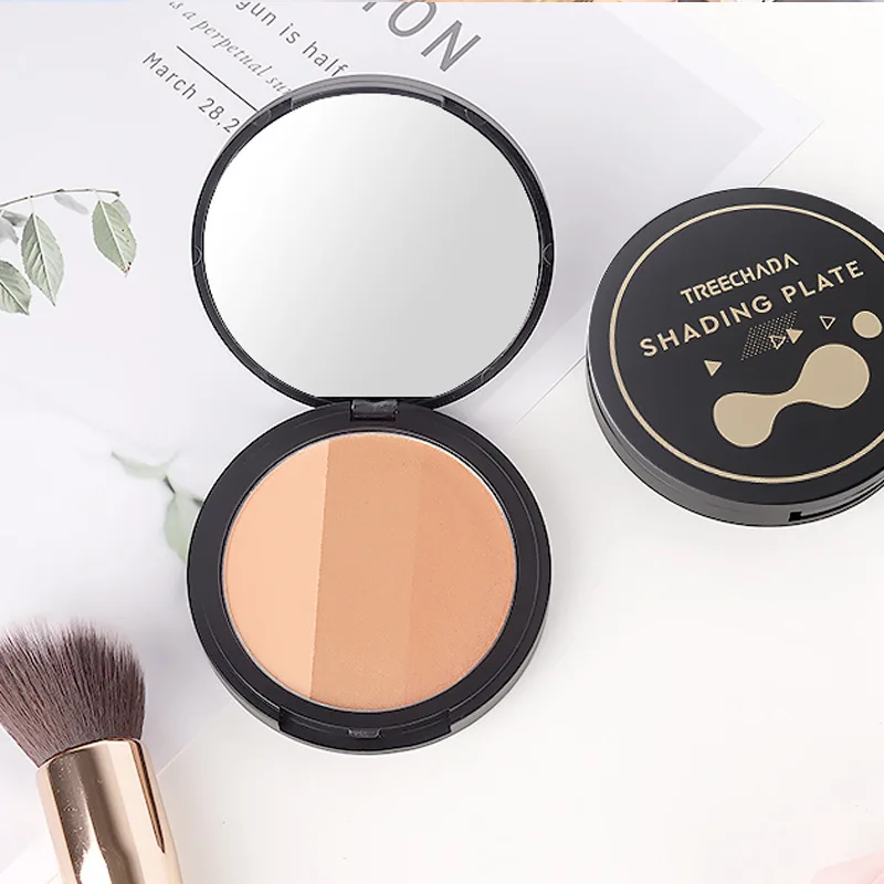 Палитра теней TREECHADA Все в одном для лица матовые тени носа водостойкая редкая