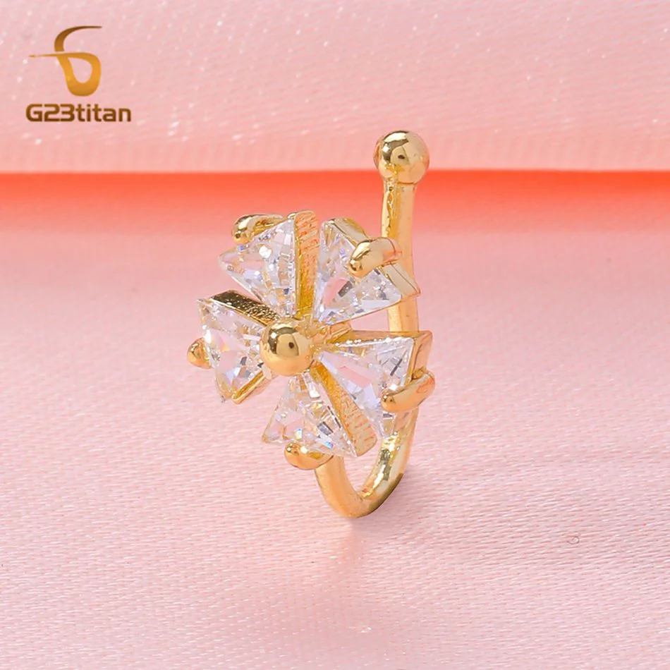 Искусственное украшение для пирсинга женское гипоаллергенное ювелирное изделие