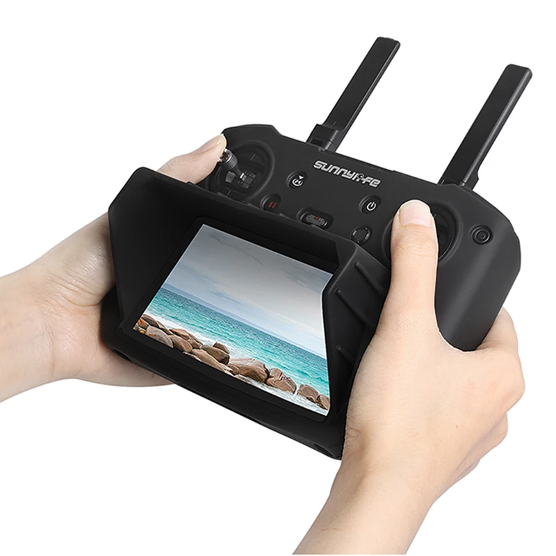 

2 In 1 Silicone Protetive Cover Sleeve Sunhood Case for DJI Mavic 3 RC Pro Remote Controller Shock-proof Case Drone Accessories