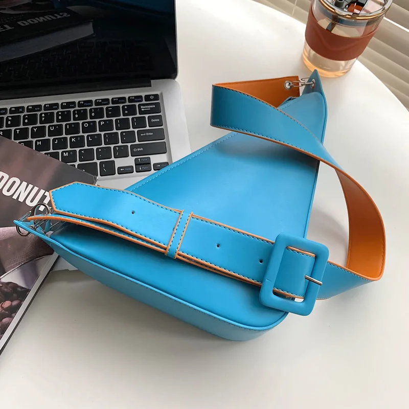 

Triangle Luxury Designer Bags Leather Crossbody Bags for Women Simple Totes Fashion Shoulder Side Bag Female Handbags And Purses