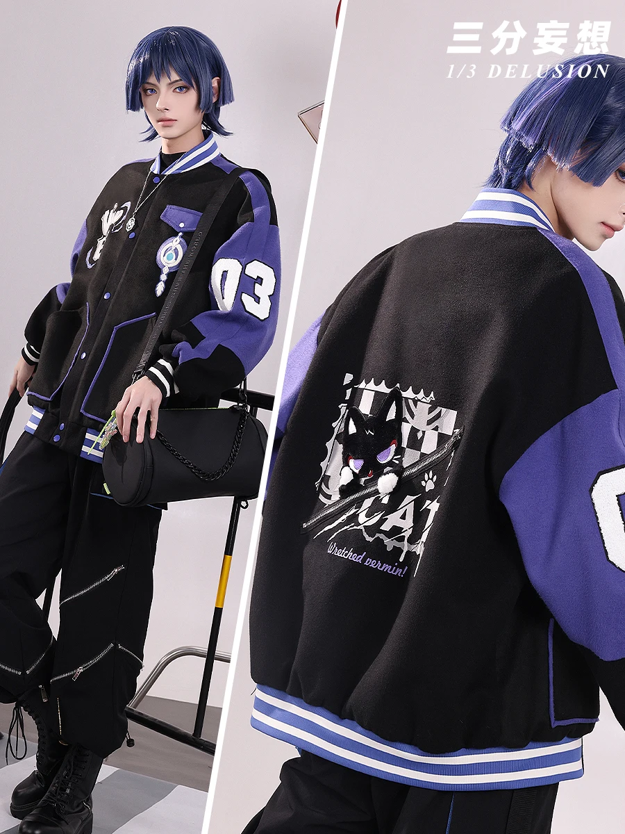 Костюм для косплея CosAn Game Genshin Impact Wanderer/Scaramouche/Xiao/kaedeхара казуха/тесновари красивое