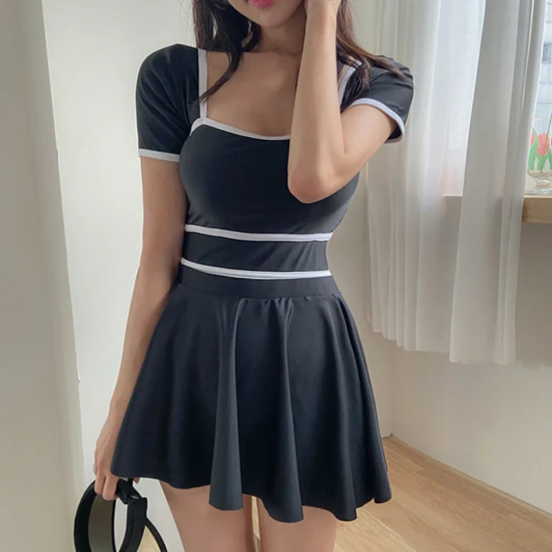 Женский купальник новинка 2023 комплект из двух предметов в Корейском стиле с