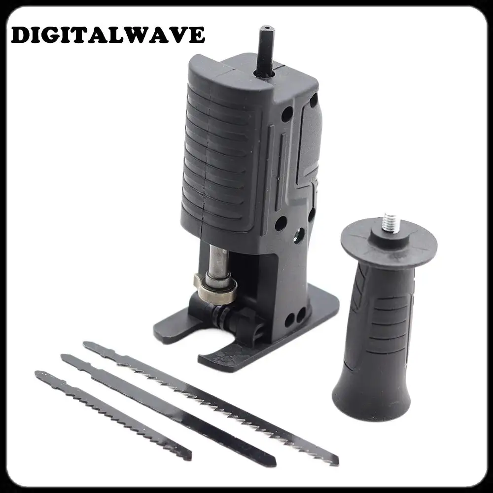 

Electric Drill Modified To Electric Saws Reciprocating Saw Adapter Accessory with Sawblade Power Tool Saws Drill to Jig Saws