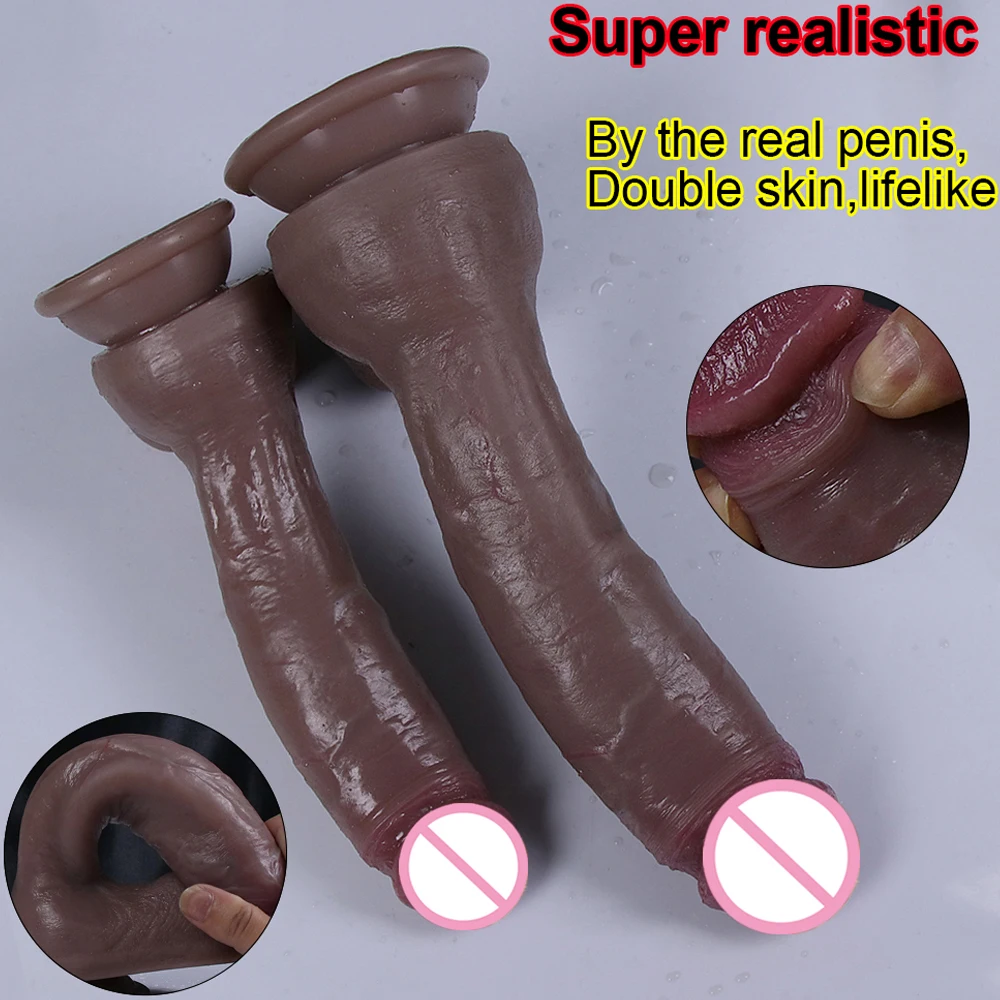 Супер Реалистичный искусственный пенис дешевая большая Анальная утка