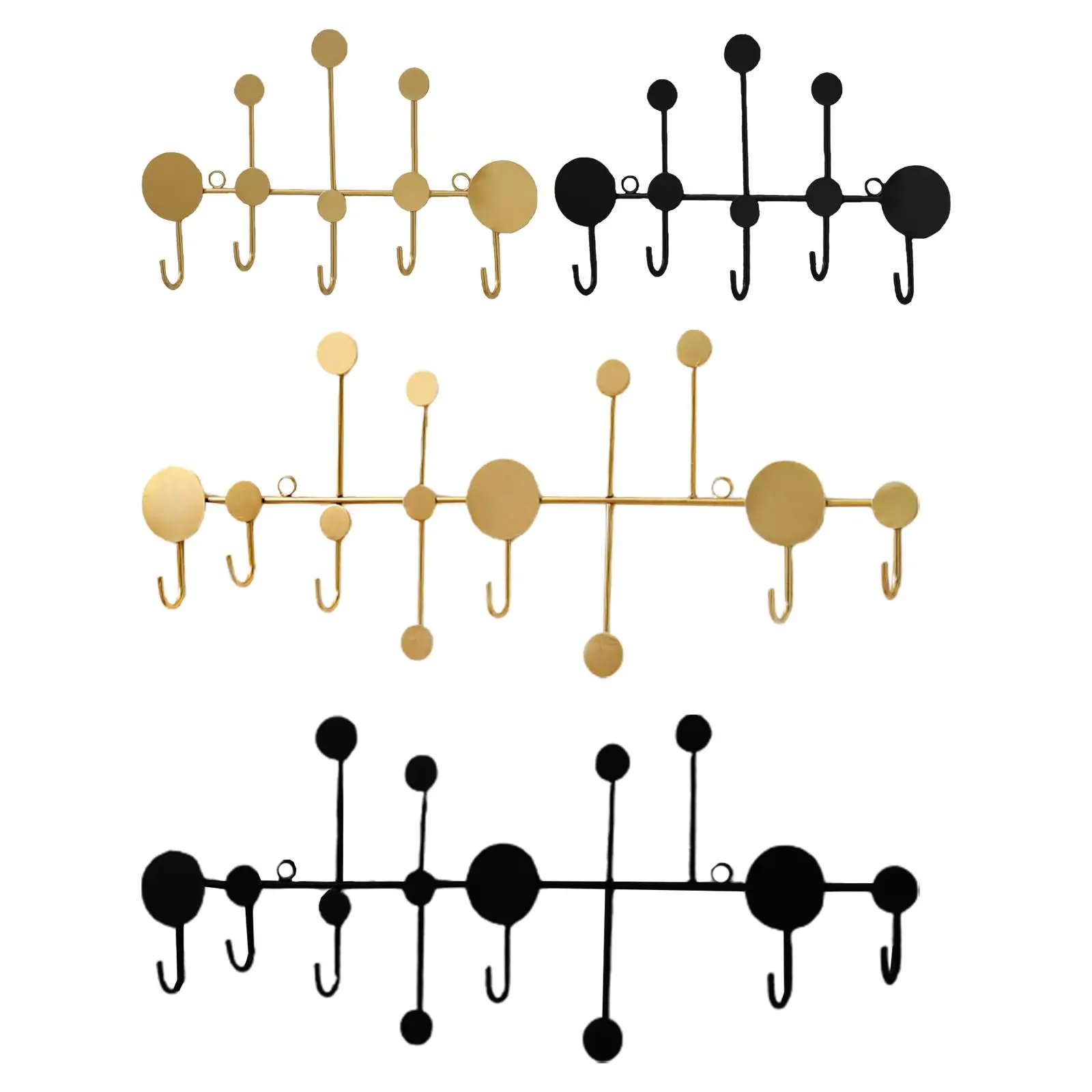 

Декоративная настенная железная вешалка для хранения полотенец в скандинавском стиле