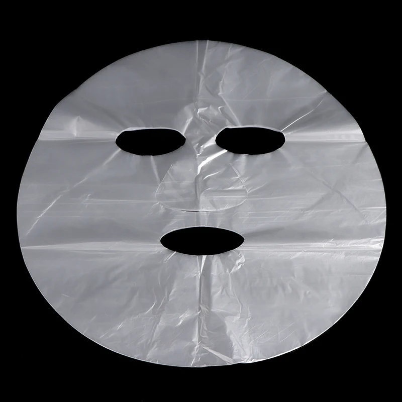 Пластиковая пленка для ухода за кожей лица маска-очиститель бумажная