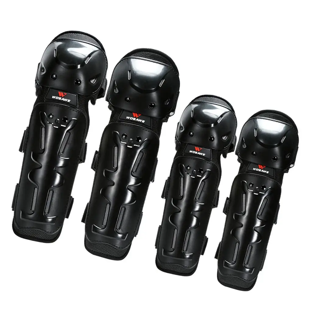 

Motorcycles Knee Elbow Guard Motorbike Shin Pads Adjustable