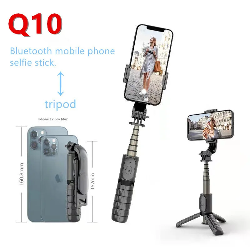 

2022 nowy przenośny statyw do telefonu komórkowego Selfie Stick z teleskopowym Bluetooth Stick dla Huawei/Honor/iPhone Android