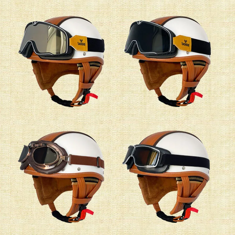 Мотоциклетный шлем для мужчин и женщин защитная шапка езды на мотоцикле в стиле