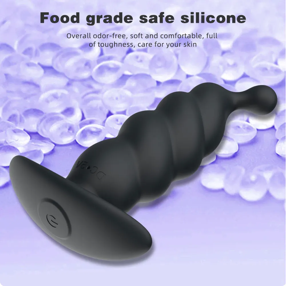 Беспроводное управление через приложение анальный вибратор Bluetooth Анальная