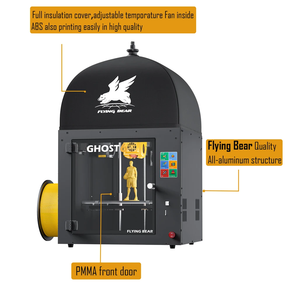 3D-принтер Flying Bear Ghost 6 высокоточный принтер с Wi-Fi соединением новая версия прямой