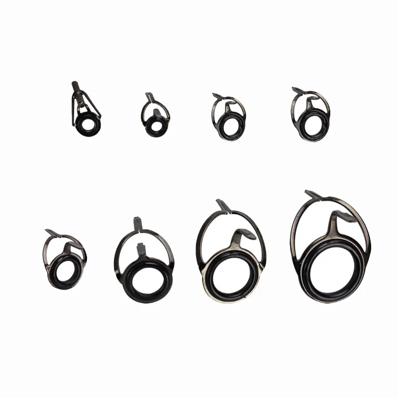 

Профессиональный BEROS 8 шт. Набор для ремонта вершины для рыбалки разных размеров Ремкомплект для лески направляющие глаза высокое качество