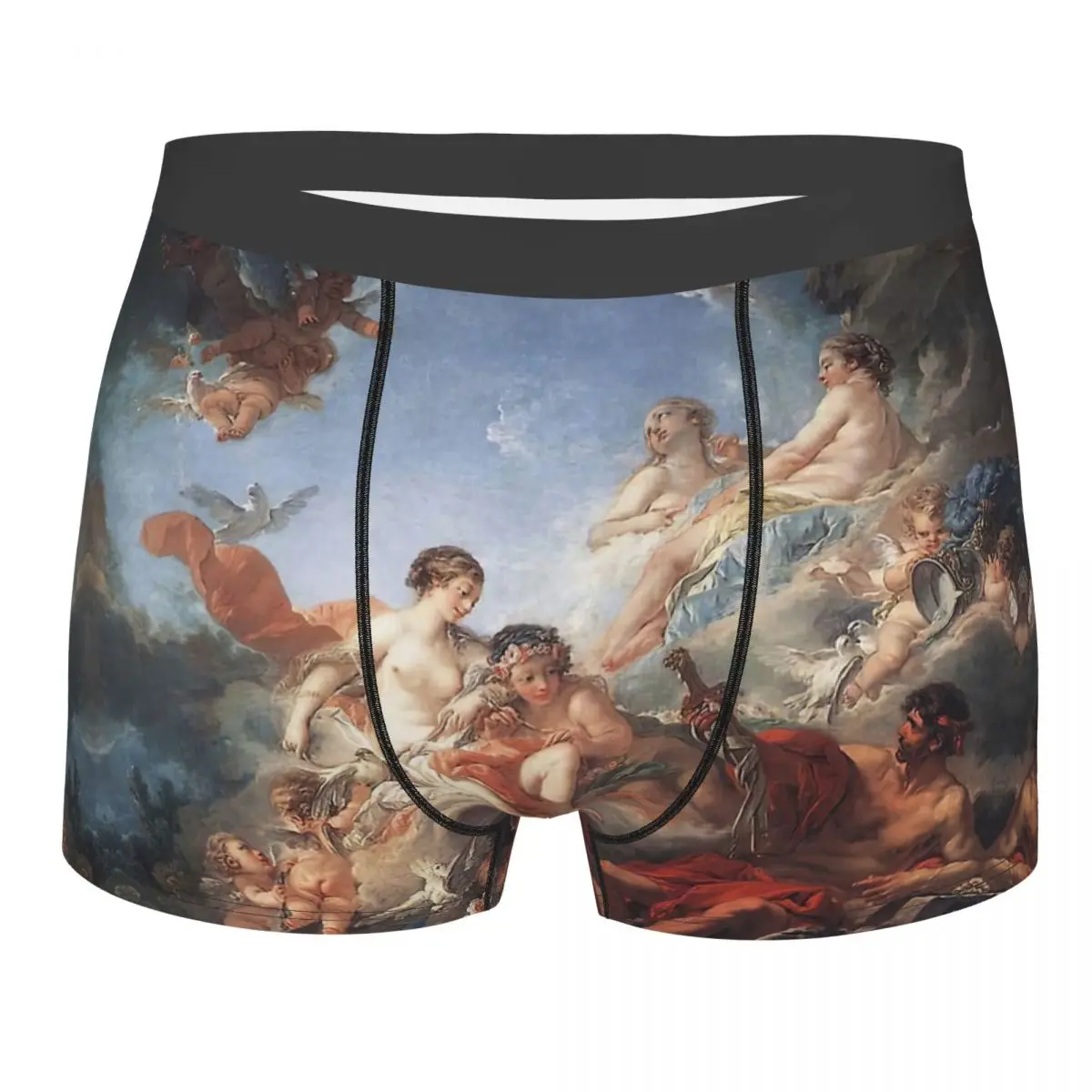 

1703 1770 Vulcan Presenting Arms To Venus For Aeneas 1756 Francois Boucher Rococo Painter Panties Men's Sexy Shorts Boxer Briefs