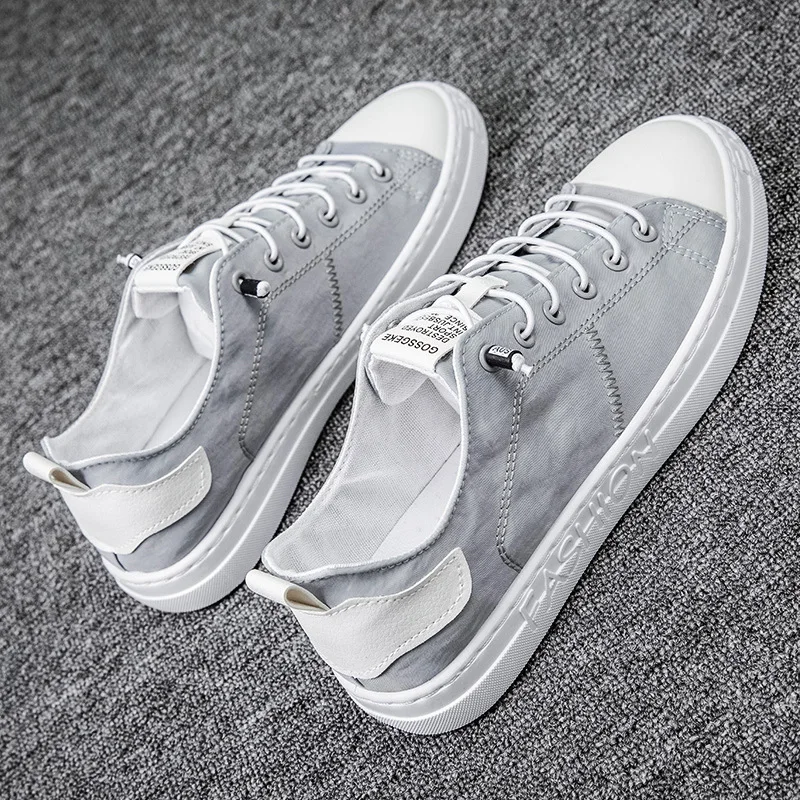 

Men's Shoes Summer Breathable Old Beijing Cloth Shoes A Pedal Lazy Canvas Tide Shoes Trend All-match Small White Casual Shoes