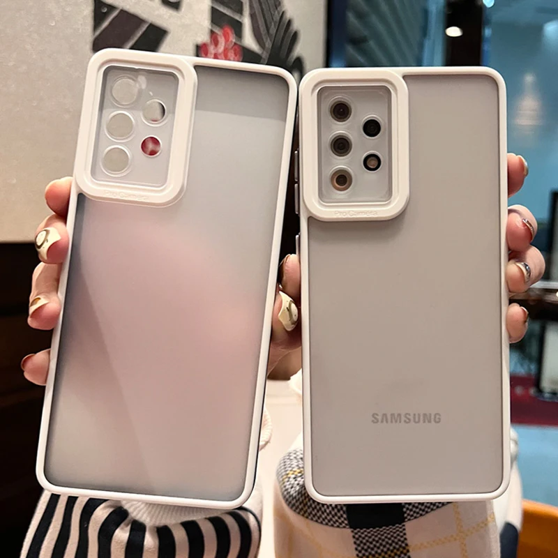 

Cover For Samsung A52S 5G Case For Samsung A50 A21S A52 A72 A32 A12 A32 A13 A22 M52 A53 A33 A10s A02 A11 S22 Ultra Phone Cases