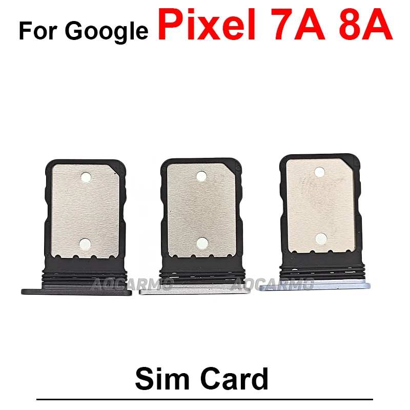 Гнездо для SIM-карты Google Pixel 7A 8A гнездо Sim-карты держатель черный обсидиан белый