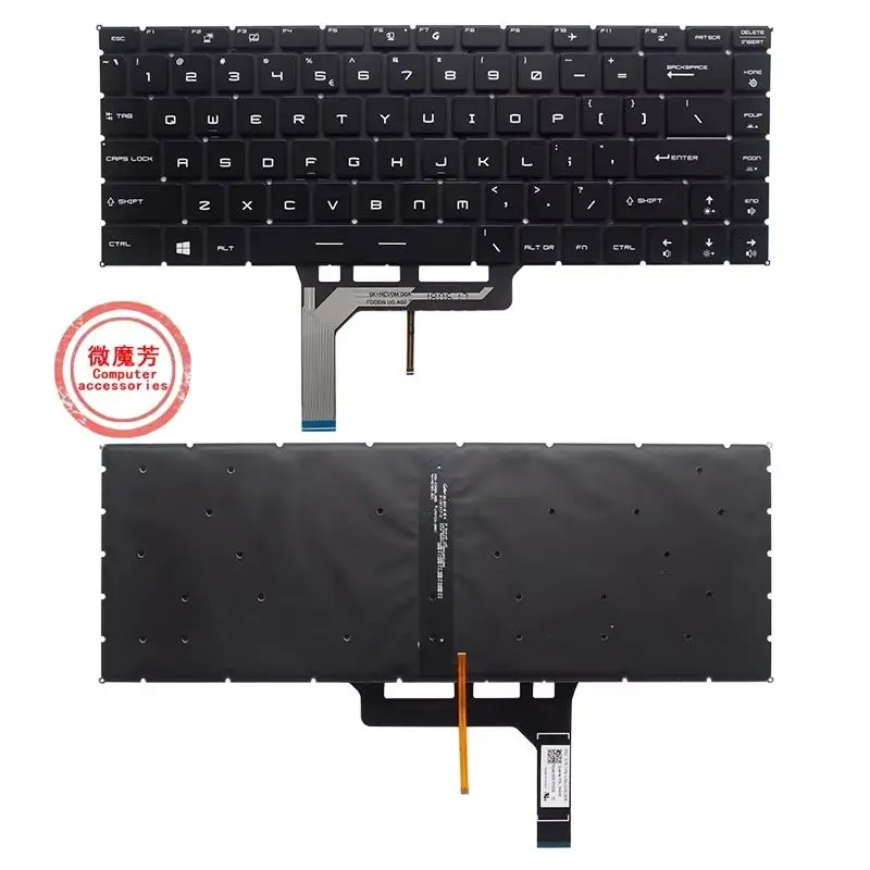 Новая клавиатура для ноутбука MSI GF63/GF63 8RD/GF63 8RC PS63 PS42 GS65 8RE/GS65 8RF/GS65 GS65VR MS-16Q1 MS-16Q2 MS-16Q3
