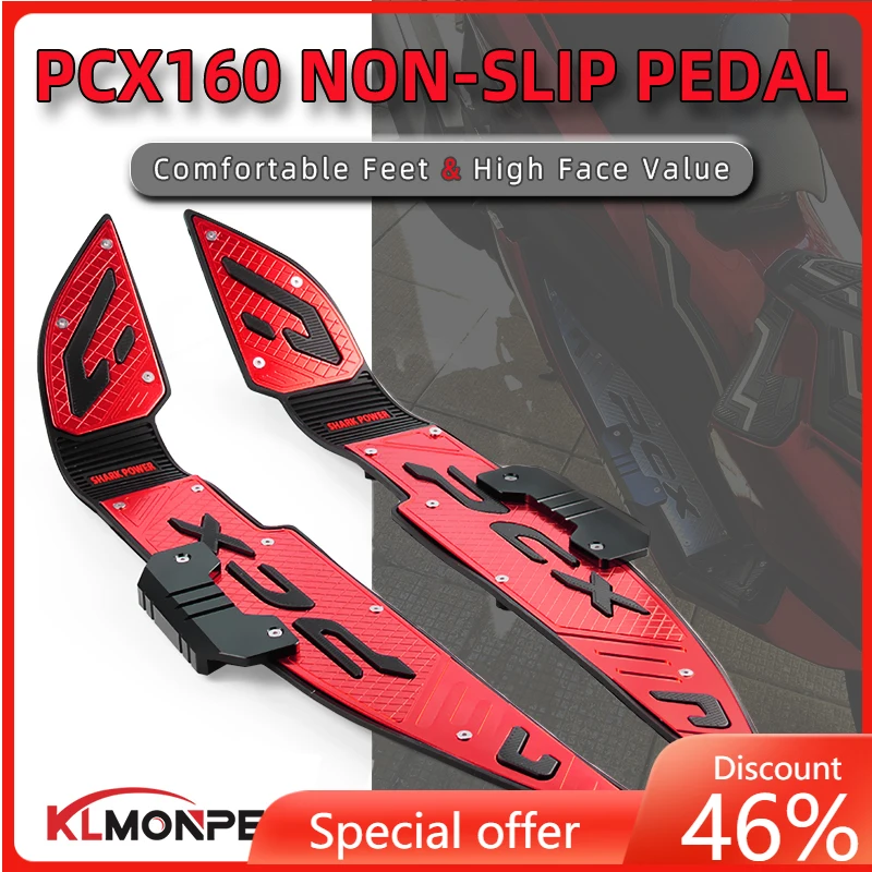 

Для Honda PCX 160 Pcx 160 аксессуары для мотоциклов из алюминиевого сплава Левая Правая передняя подножка упор для ног подножки педали части для подножки