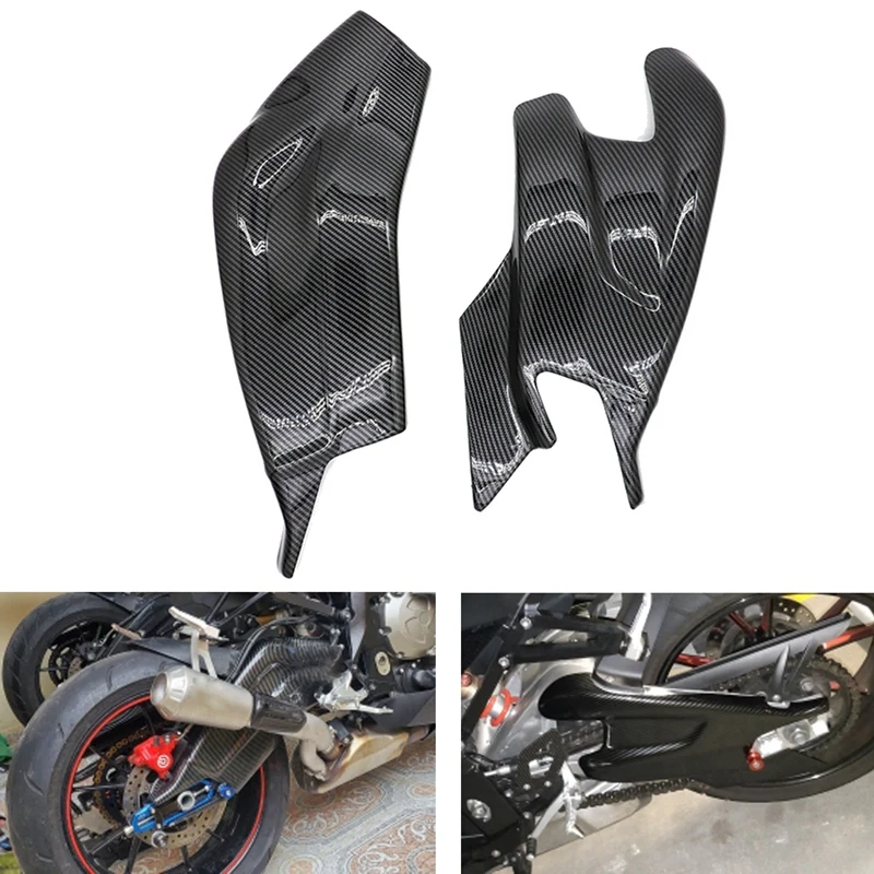 

Чехлы для качели из 100% углеродного волокна, защитные накладки для крышки маятника, защитные накладки для BMW S 1000RR R 2009-2018, аксессуары