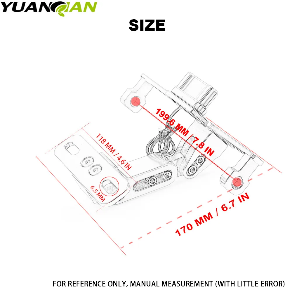 

Кронштейн для номера мотоцикла Yamaha Tmax 500 530 XJR 400 1300 390 125