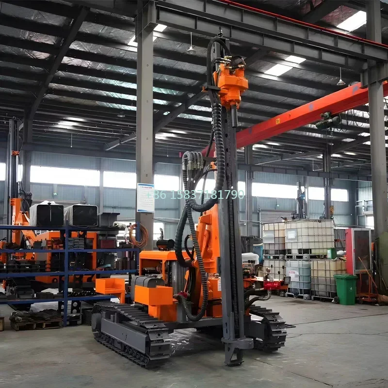 Стальная гусеничная буровая установка YG DTH для добычи золотых работ выпечки