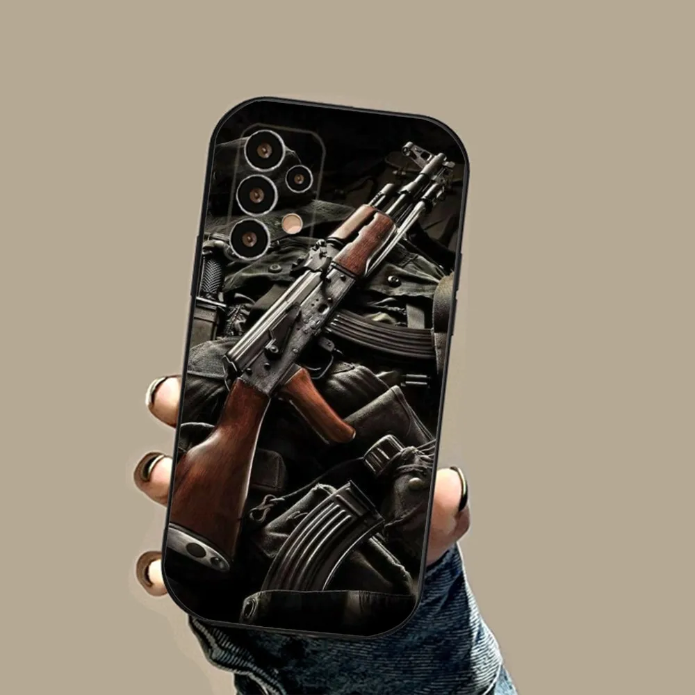 Чехол для телефона Ak-47 King of Guns Чехол для телефона Samsung S24, 22,30, 20,10, 9,Note20 Ultra、Lite、Ultra、5G、Plus、FE (art.: 3920c8a8b9eae) - 3920c8a8b9eae