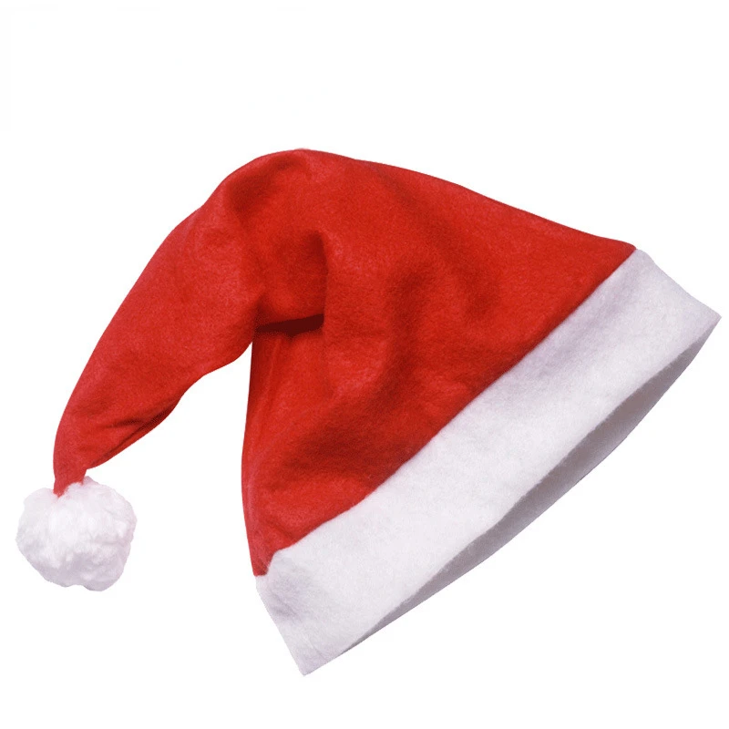 2022 Плюшевые рождественские шапки уплотненные для взрослых и детей
