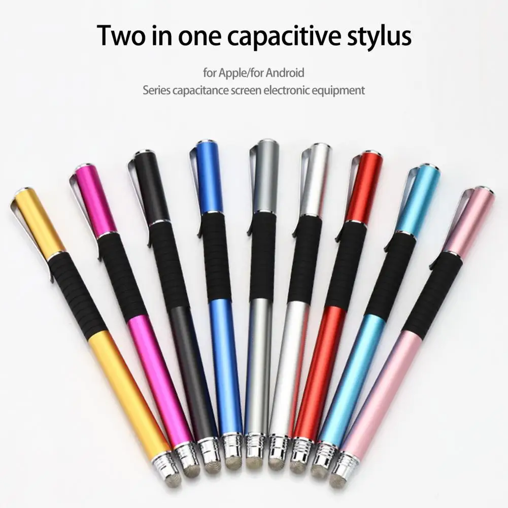 

Stylus Pen High Sensitive Delay Free Non-Slip Handle Painting Aluminum Alloy Stylus Pencil Tablet Screen Capacitive Pen