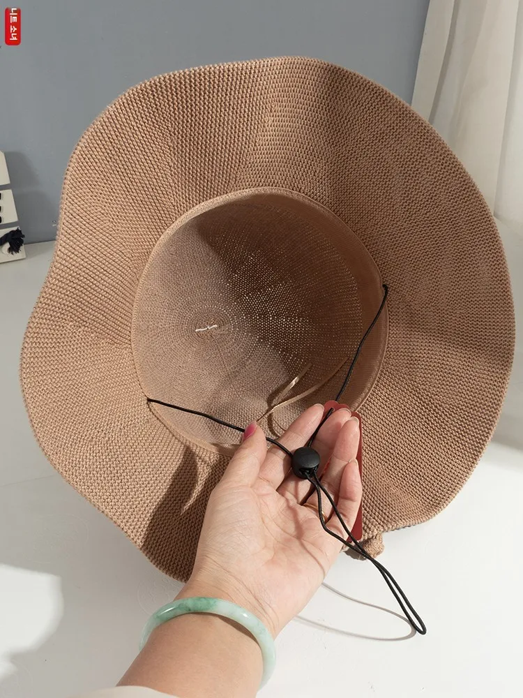 Шляпа для защиты от солнца Женская весенне-летняя Съемная Рыбацкая шляпа с