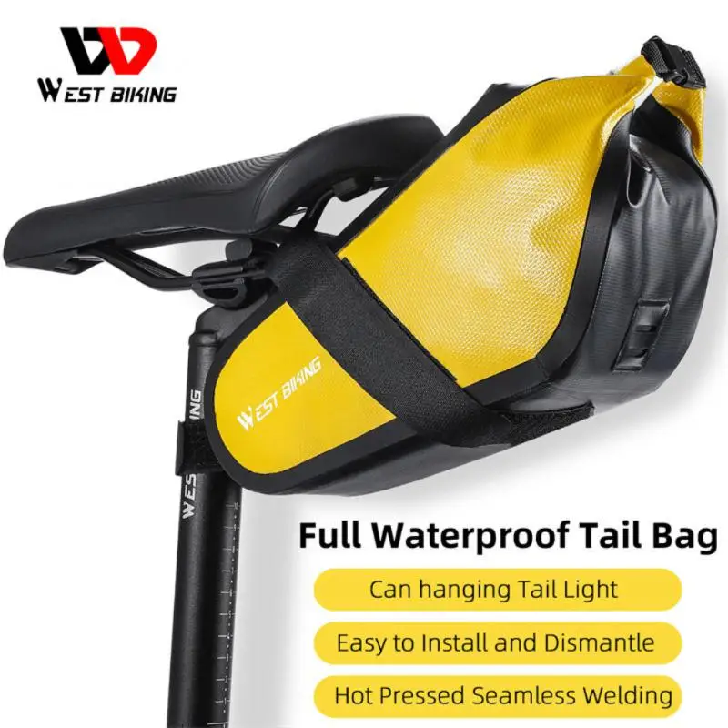 

Bike Bag Waterproof Multi-function Backpack Bicycle Equipment Bicycle Tail Bag Bicycle Seat Bag Waterproof New Arrival