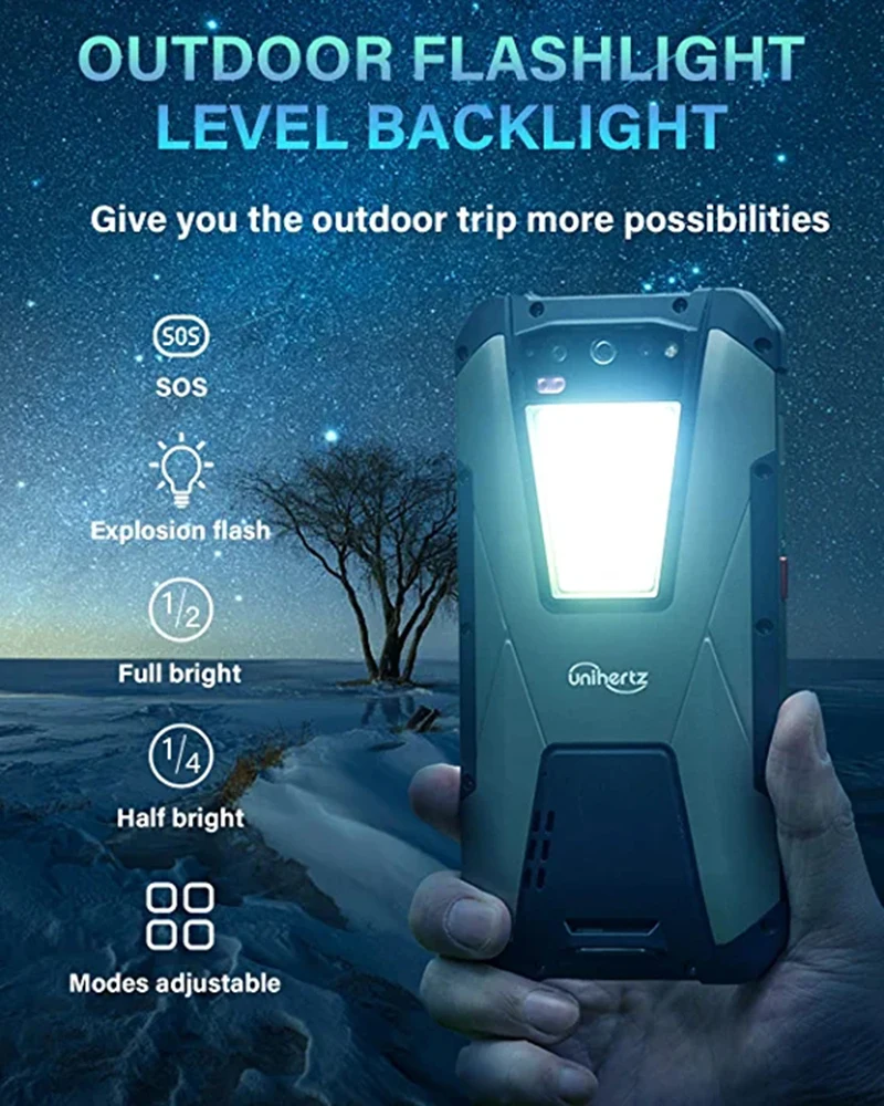 Unihertz TANK 22000mAh Rugged Smartphone Android 12 Cellphone Night Vision 108MP G99 8GB 12GB 256GB Mobile Phone