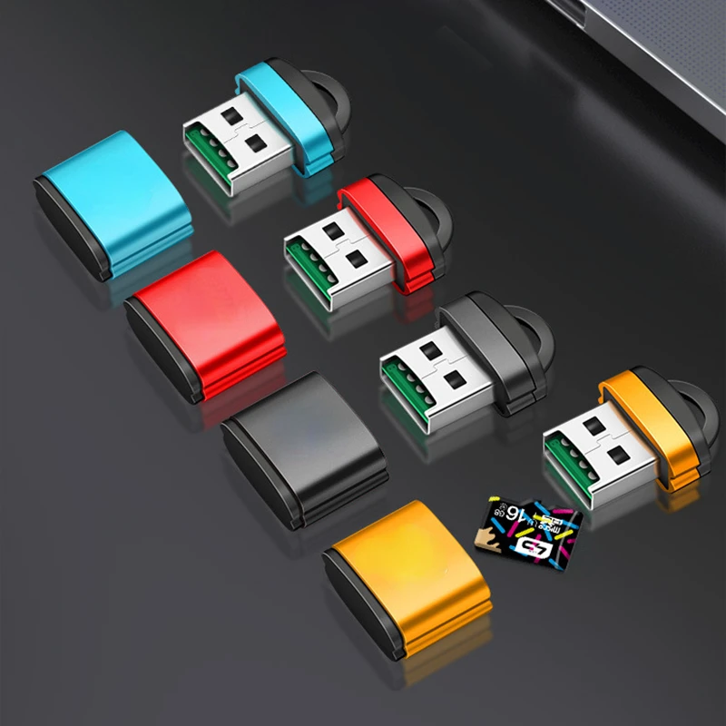 

Free Shipping Mini USB Micro SD TF Card Reader USB 2.0 Mobile Phone Memory Card Reader High Speed USB Adapter For Laptop Accesso