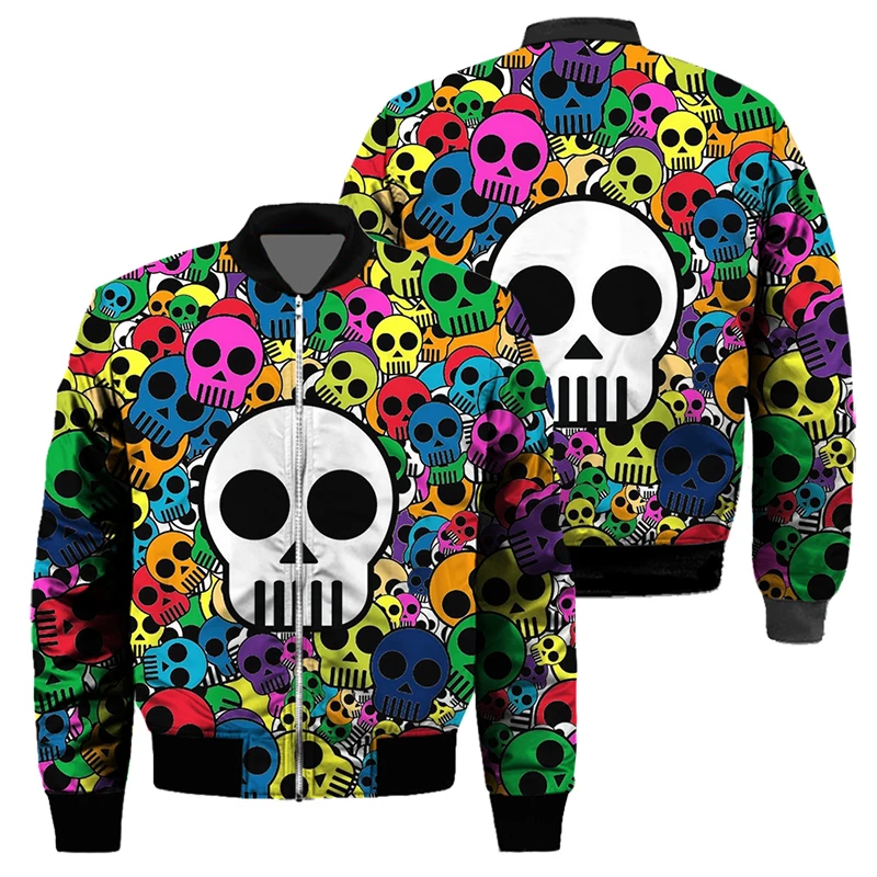

Men's Casual Jacket 3D Digital Print Zip Cardigan Plus Wool Autumn Warm Bomber Jacket Plus Size Jacket Fashion Streetwear