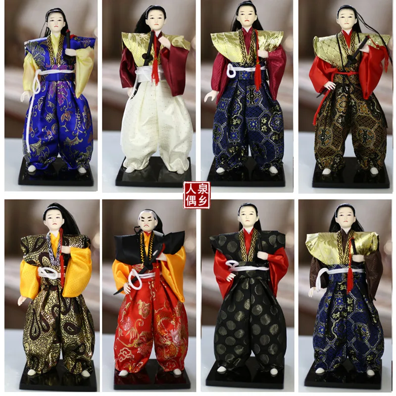 

Японские куклы, японские куклы из смолы самурая, кукла-гуманоид, японская домашняя декоративная кукла, праздничный подарок на базе, художественное оформление нинди