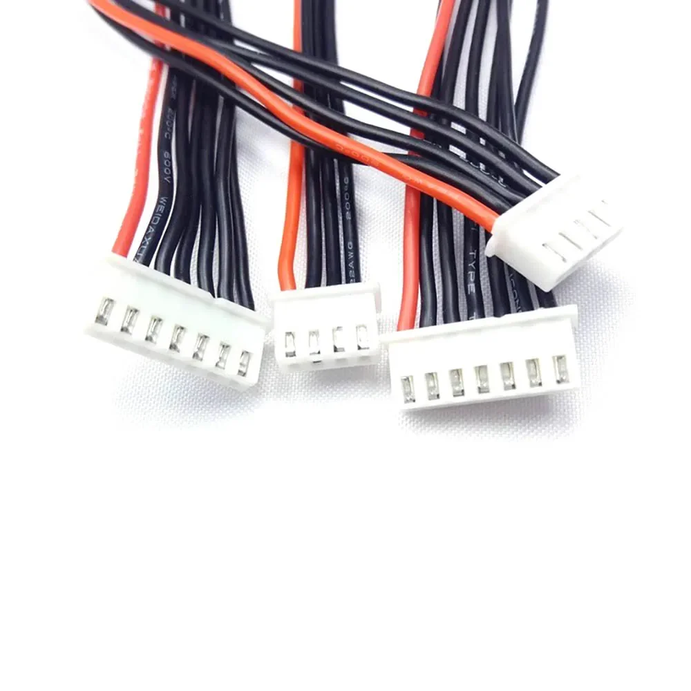 10 шт./лот 22AWG 2s 3s 4s 5s 6s 7s 8s 20 см аккумулятор сбалансированное зарядное устройство