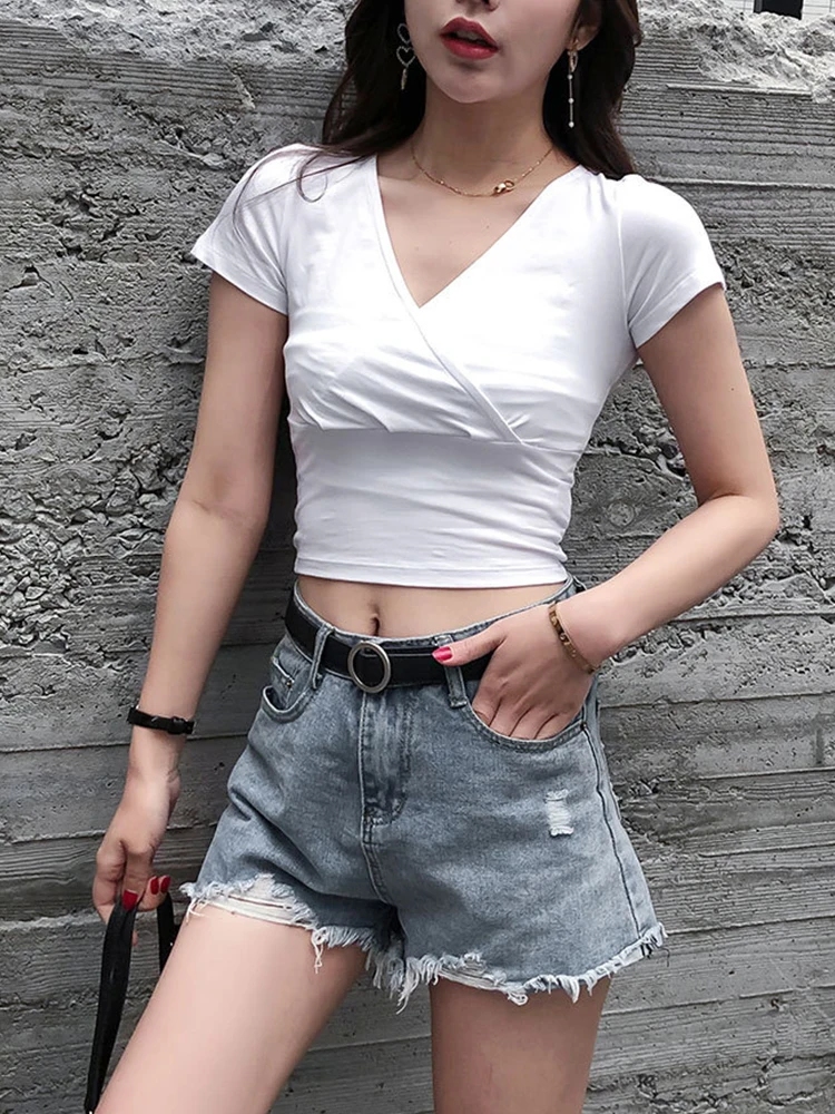 Женские летние футболки Zmtgl125 женские топы zometg с коротким рукавом