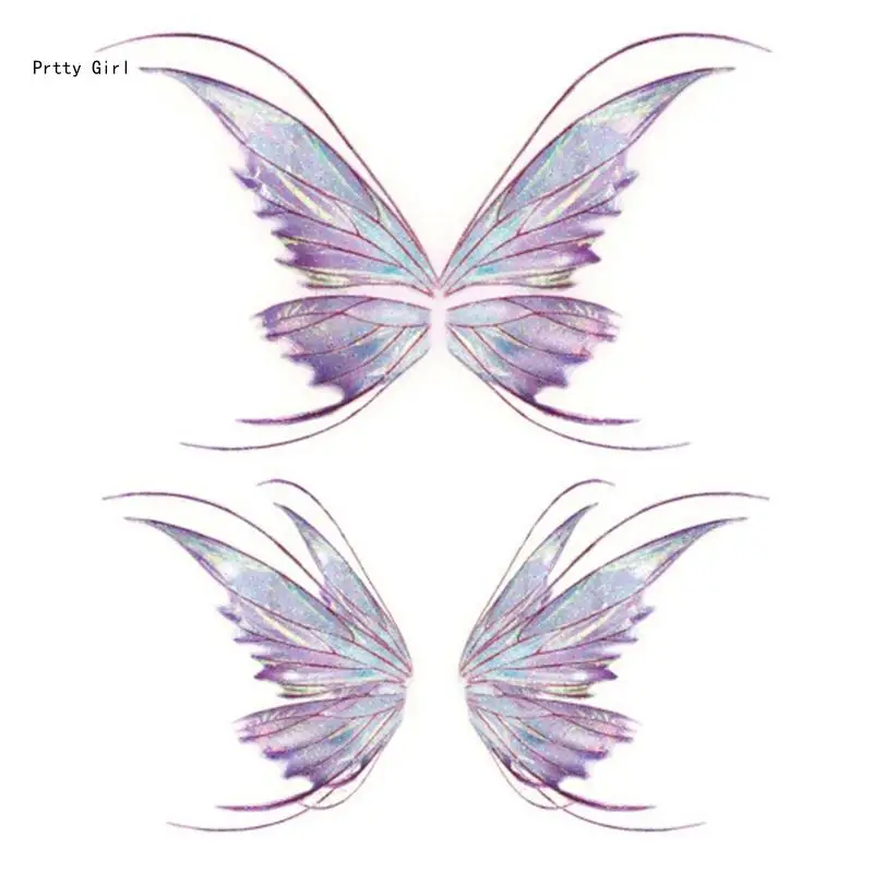 

Водонепроницаемые глаза-бабочки, лицо, рука, тело, поддельные татуировки, женские праздничные аксессуары D2TA