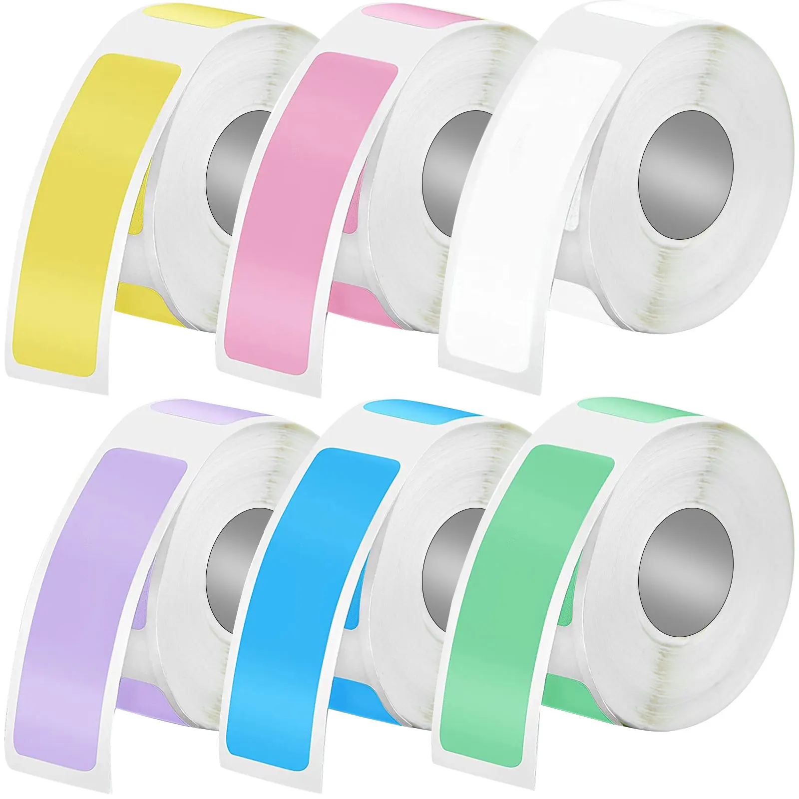 

960 Pieces Label Maker D11 Tape Label Print Stickers Laminated Labeling Paper Re