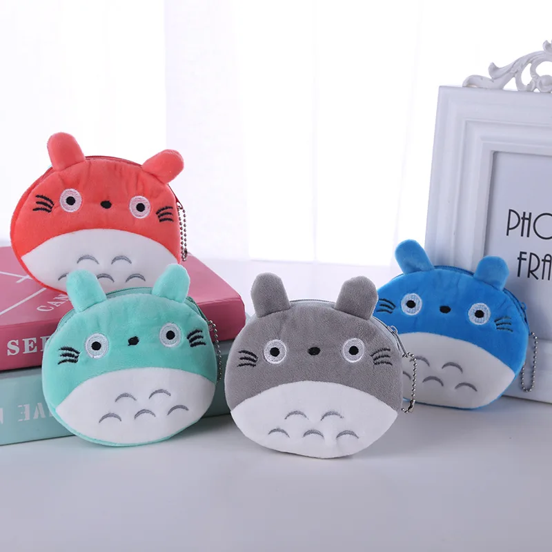 

kawaii my neighbor plush 10cm keychain coin bag purse , gift kid's pocket coin purse wallet