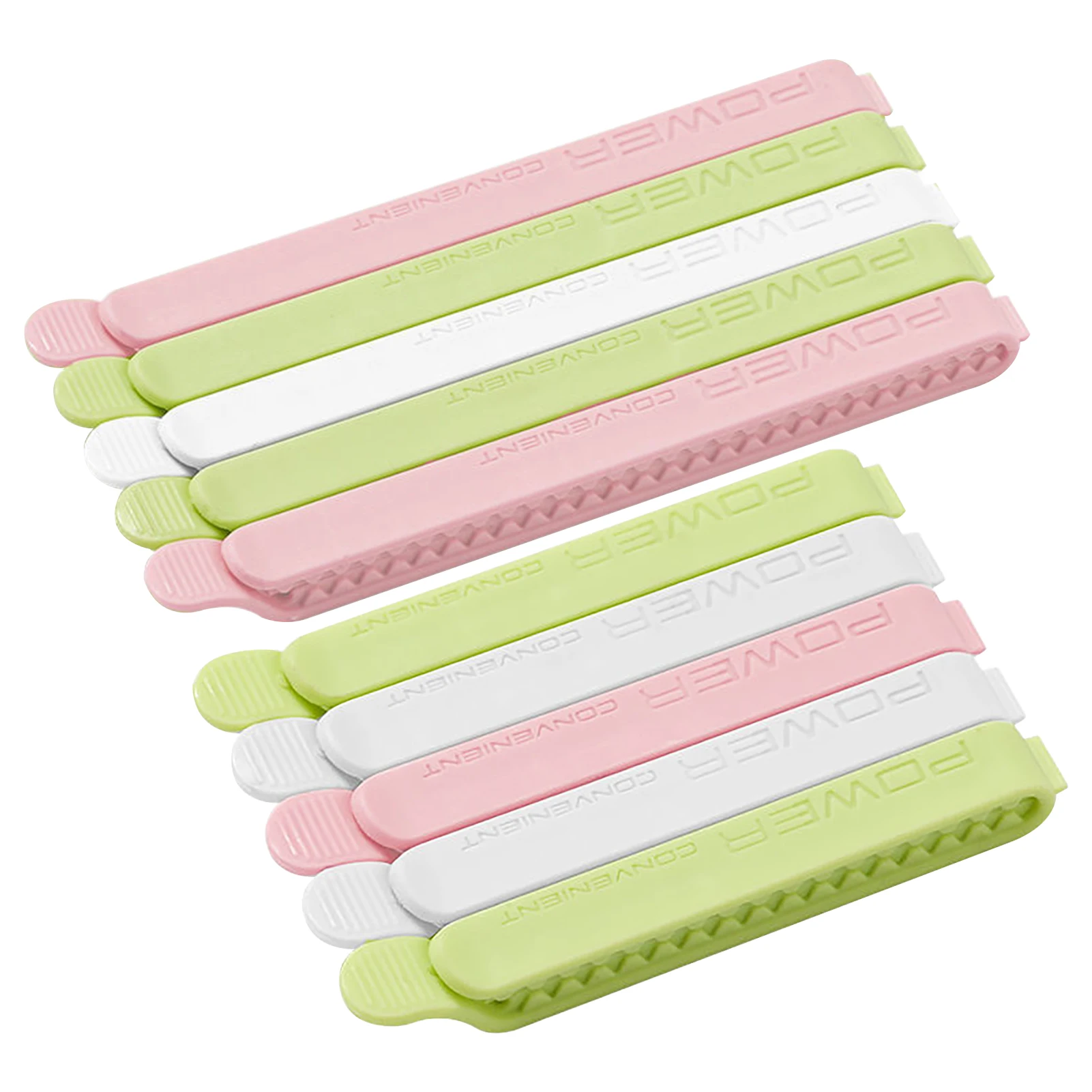 

10 шт., пластиковые зажимы для упаковки закусок